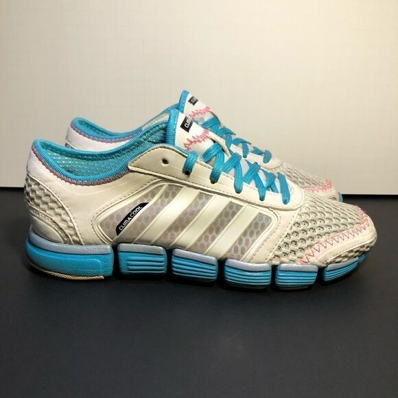 Womens ADIDAS Climacool Oscillation White Running Shoes / Size 5.5 - Picture 2 of 9